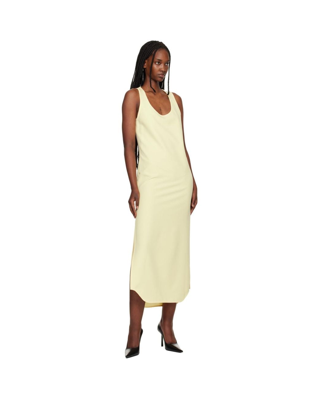 Wardrobe NYC Black Matte Tank Maxi Dress
