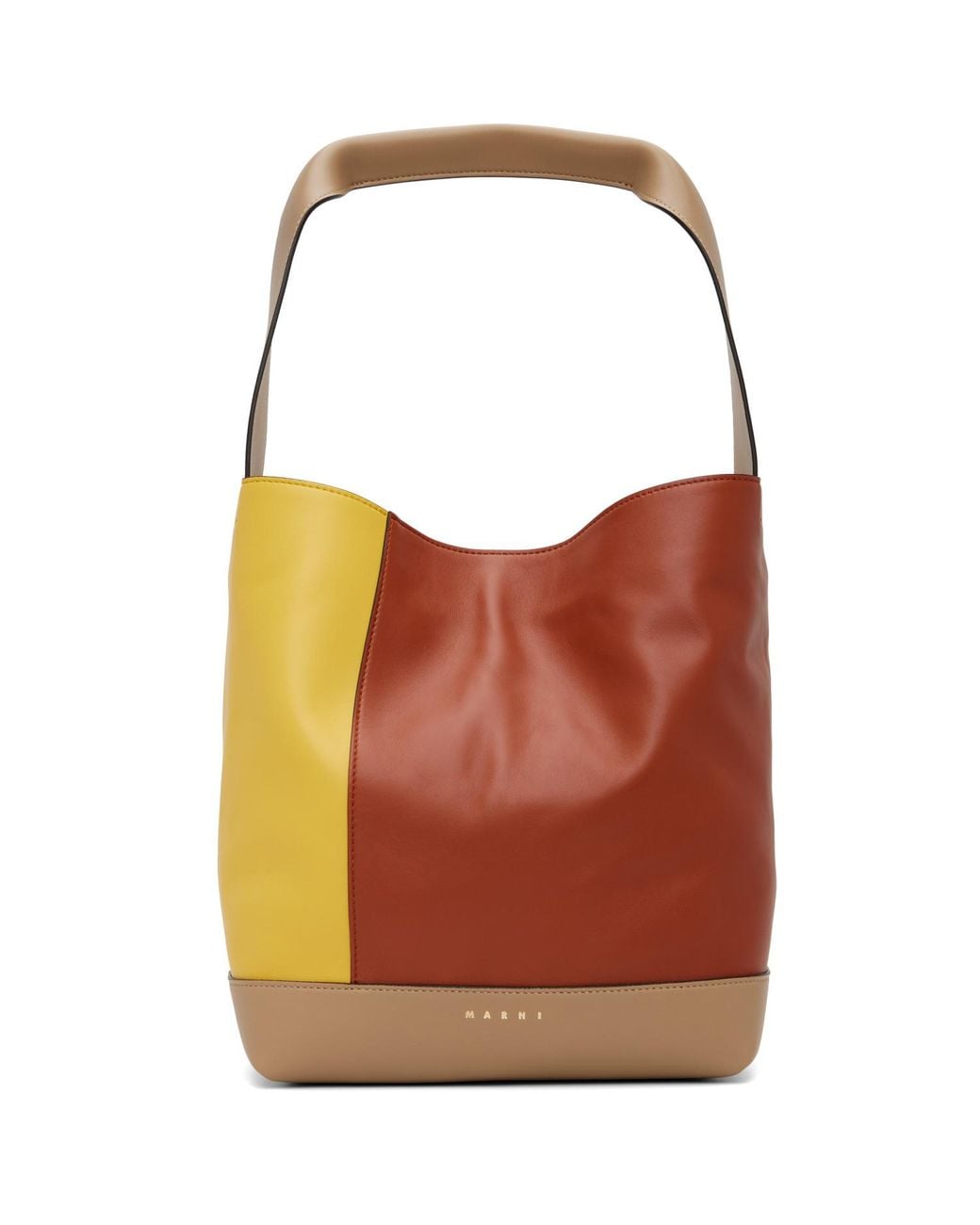 Marni Brown Pod 2.0 Shoulder Bag