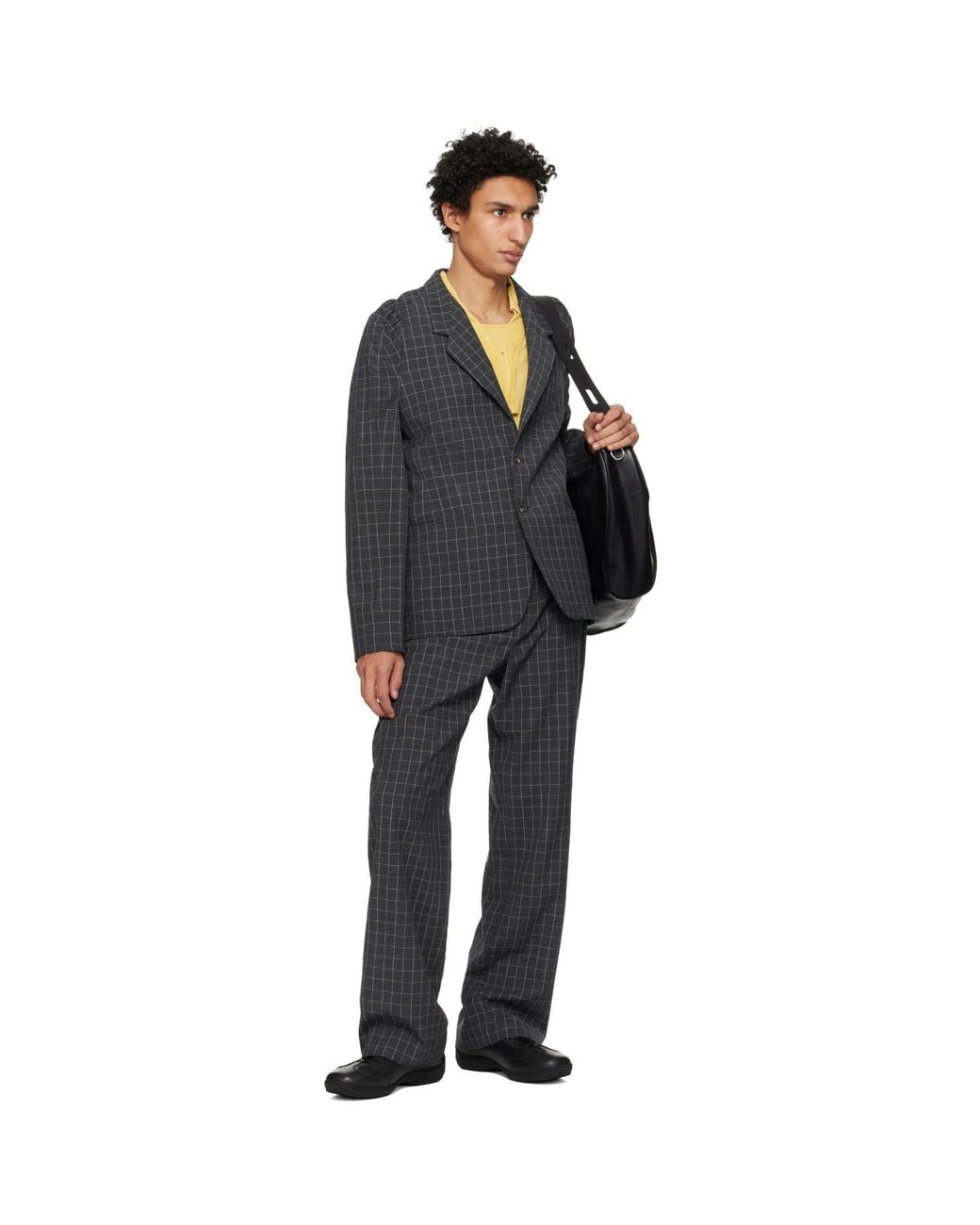 Kiko Kostadinov Black Minna Blazer for men