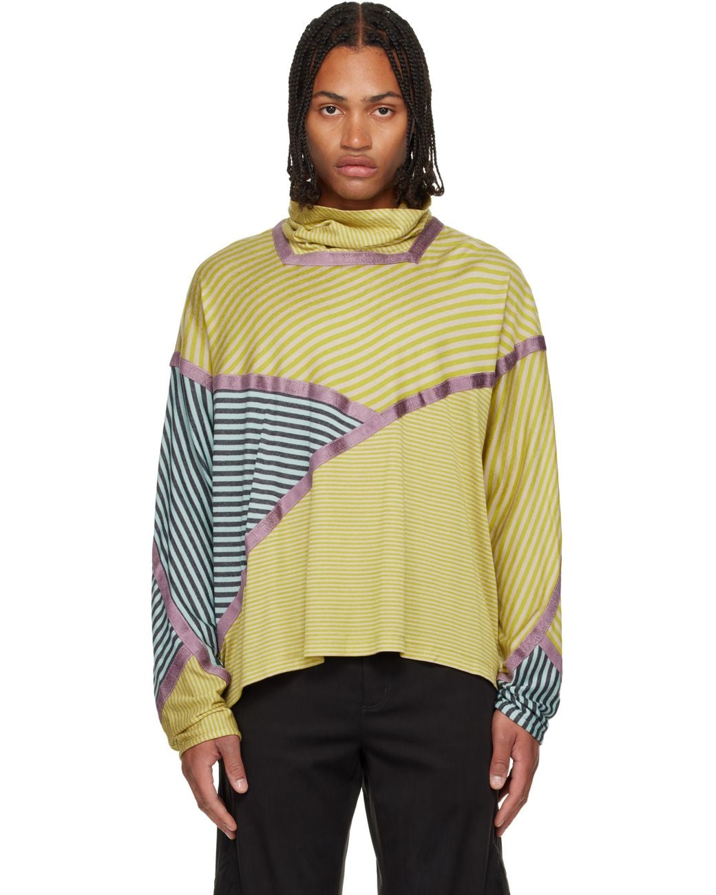 Kiko Kostadinov Raday Short Jersey Top for Men | Lyst