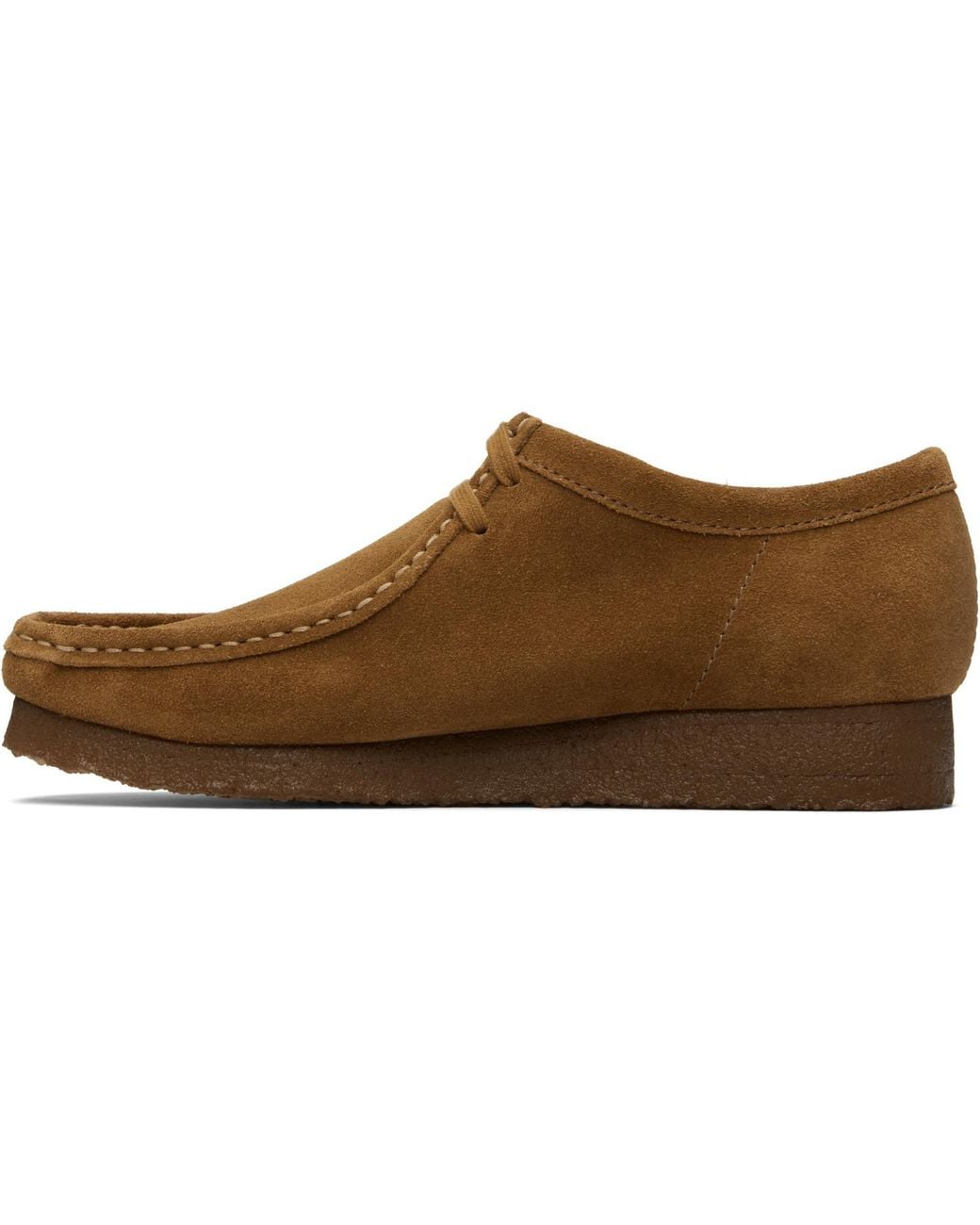 Clarks Black Tan Wallabee Derbys for men