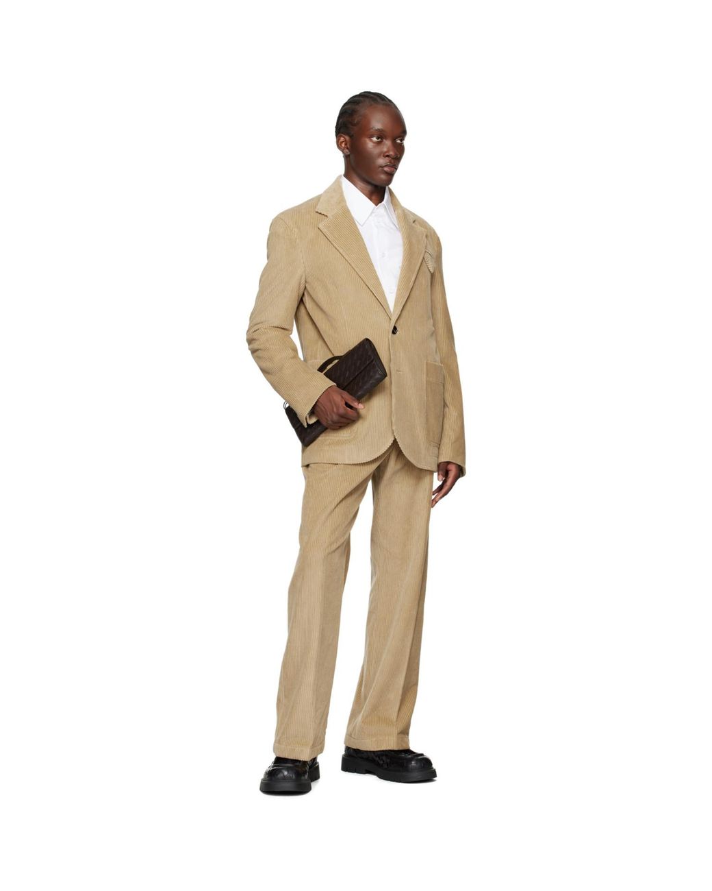 Bottega Veneta Natural Single-breasted Blazer for men