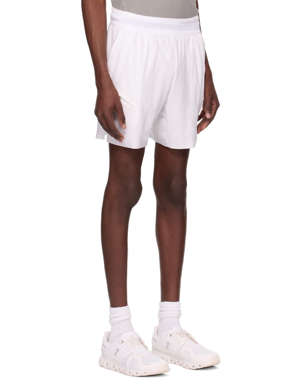 Nike White Nkct Df Slam Shorts for men