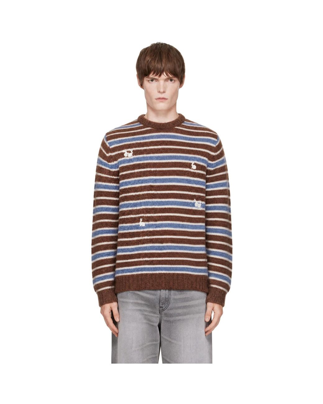 Carne Bollente Red Bunny Crossings Sweater for men