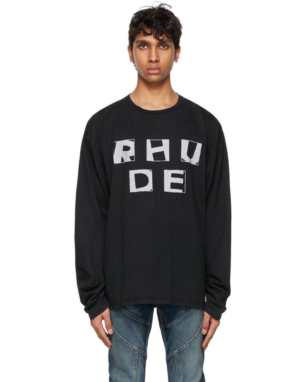 rhude almost home long sleeve