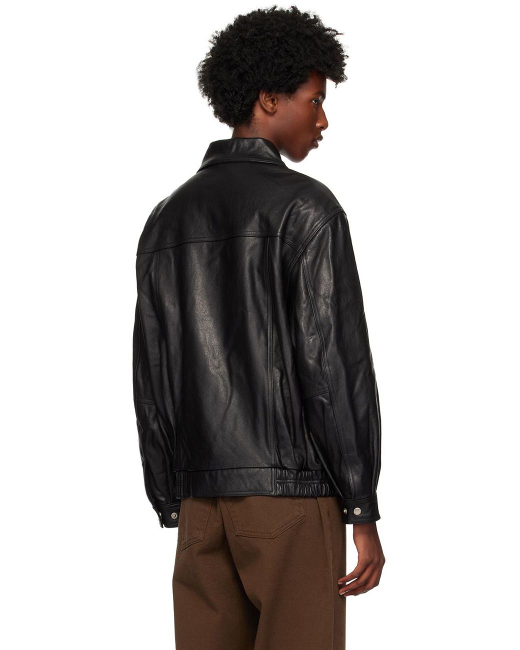 DUNST Oversized Vintage Leather Jacket in Black for Men | Lyst DUNST Oversized Vintage Leather Jacket in Black for Men | Lyst