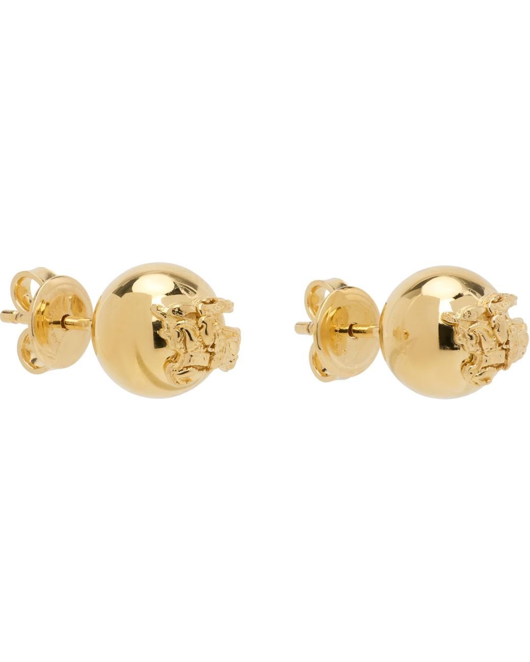 Burberry EKD Sphere スタッドピアス ゴールド EKD スフィアパール スタッドイヤリング (ゴールド／パール