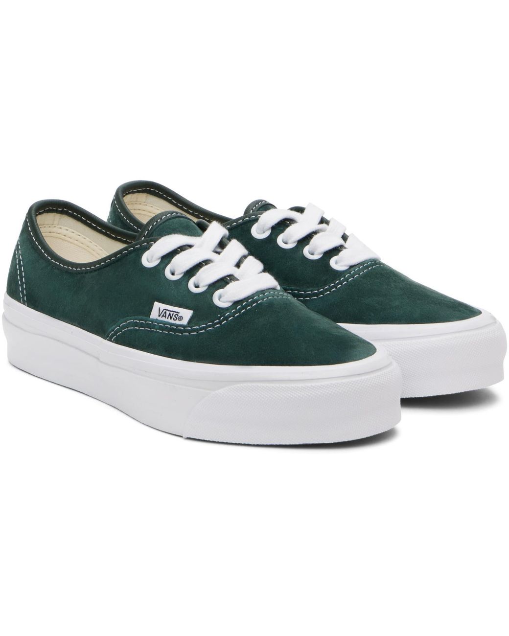 Vans Black Premium Authentic 44 Suede Sneakers