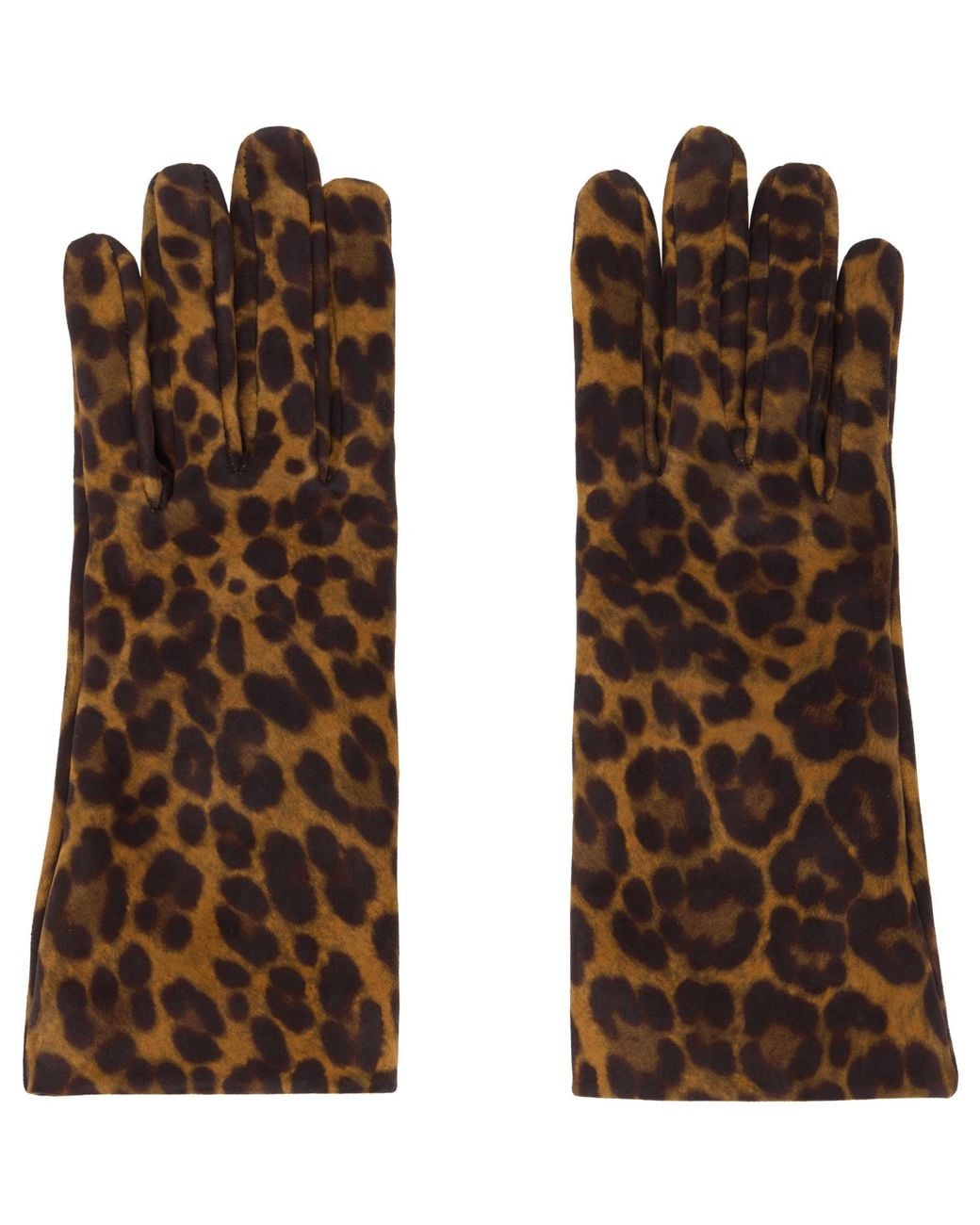 Gianvito Rossi Brown Suede Gloves