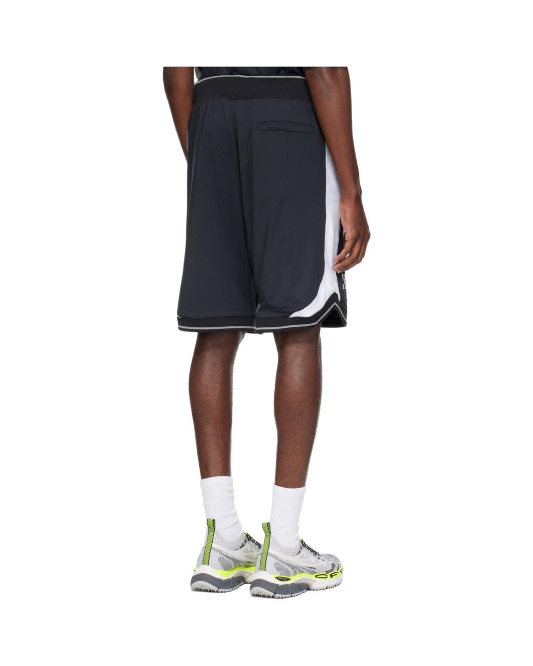 Off-White c/o Virgil Abloh Blue Owr Team Soccer Shorts for men