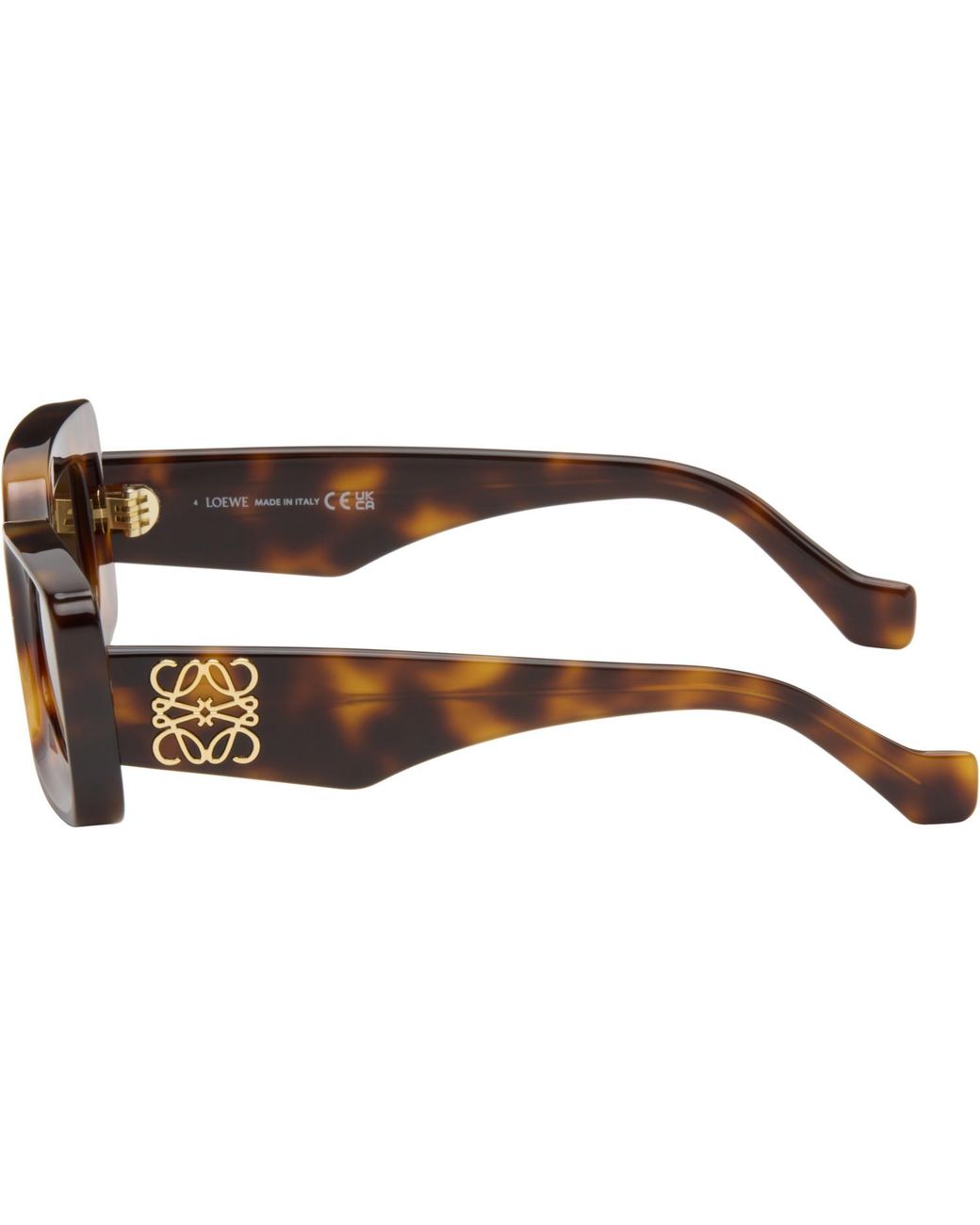 Loewe Brown Rectangular Sunglasses
