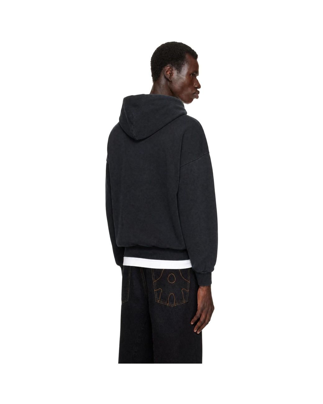 AVAVAV Black X-Ray Hoodie for men