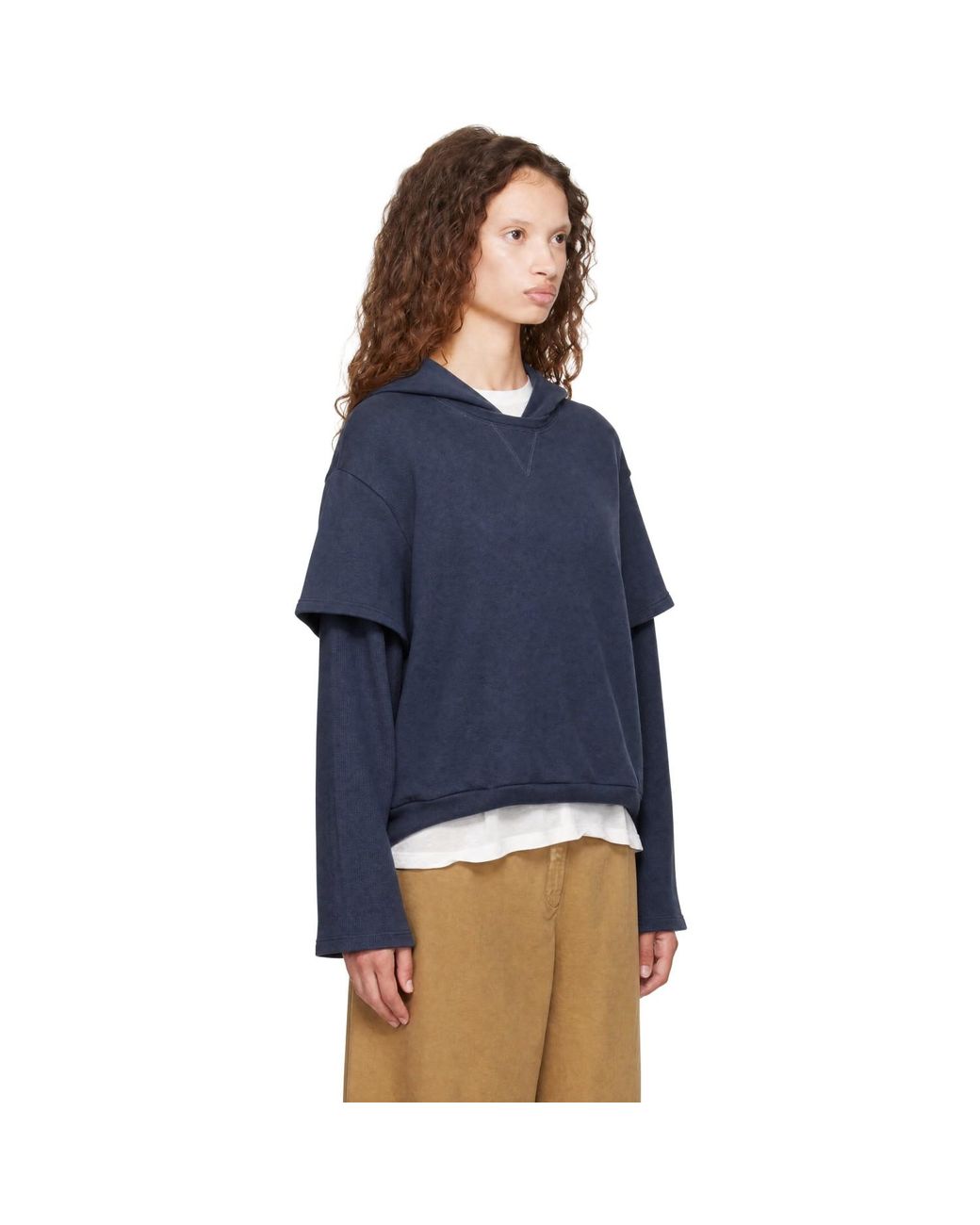 Still Here Blue 2Tee Sweatshirt Hoodie