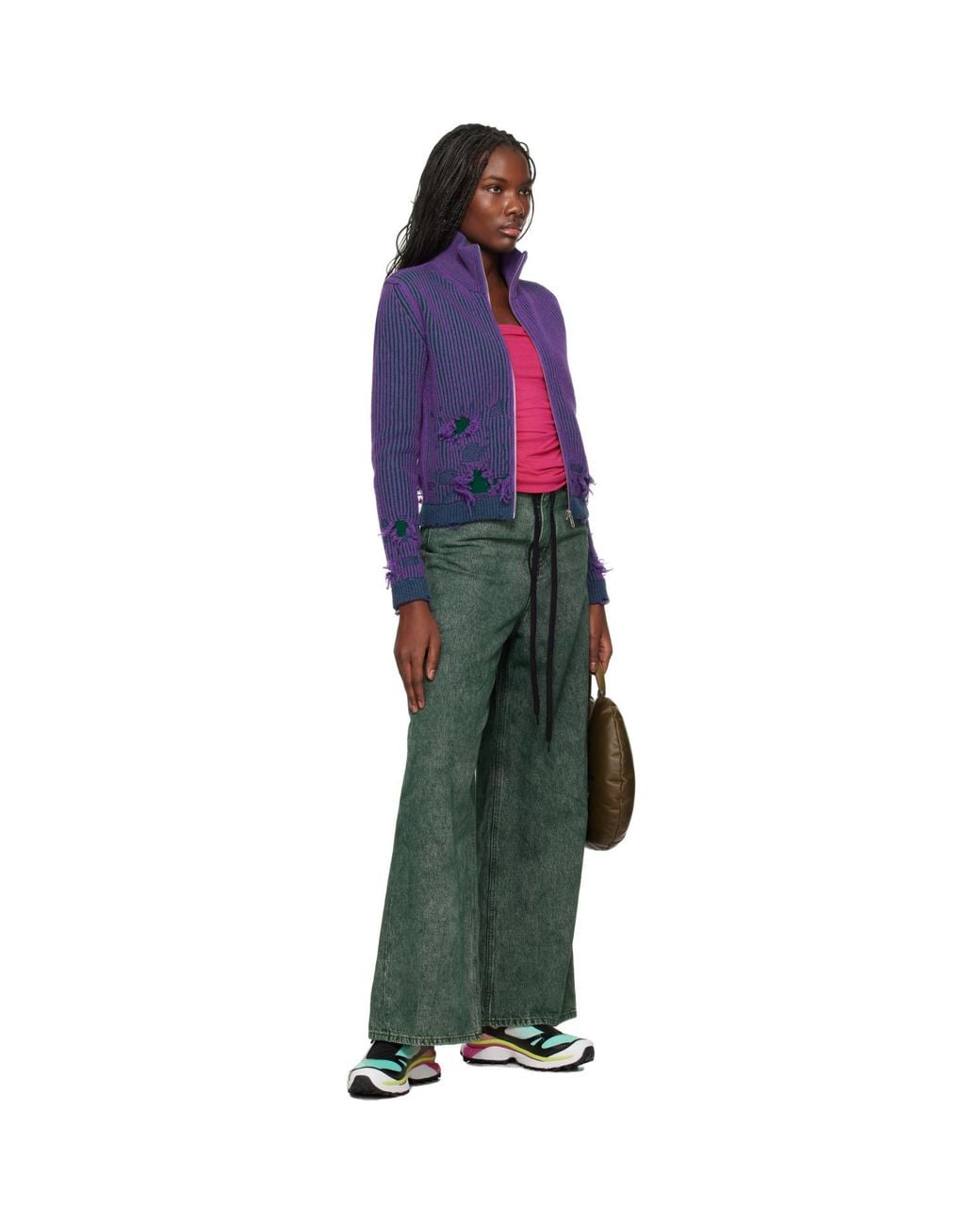 MM6 by Maison Margiela Green Mm6 X Salomon Xt-Mary J