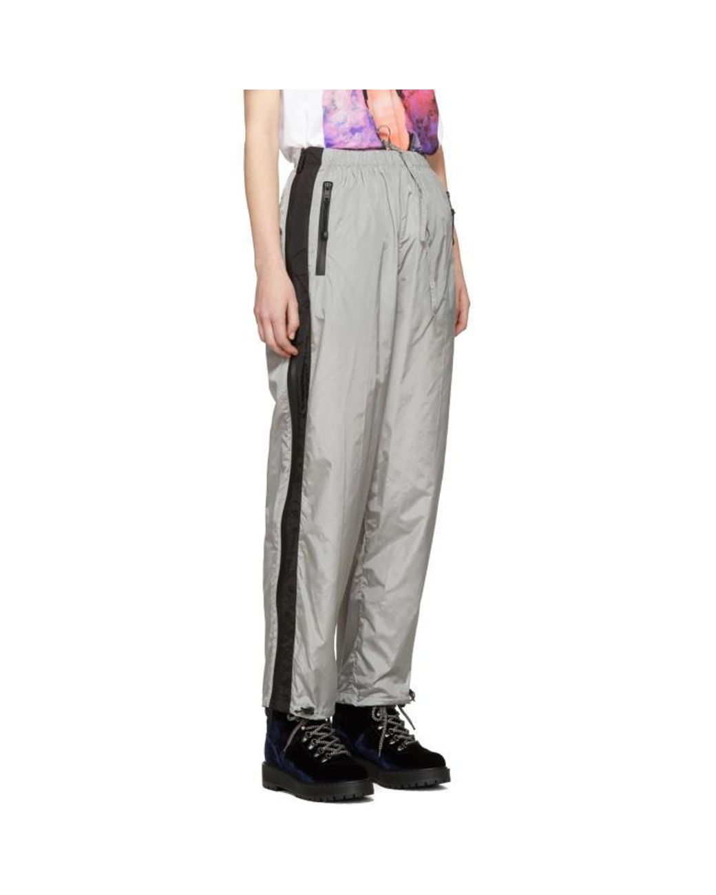 Prada Synthetic Grey Nylon Track Pants 