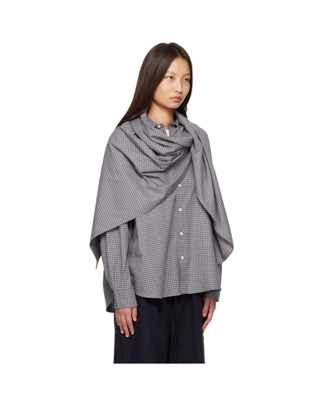 Baserange Gray Snell Scarf