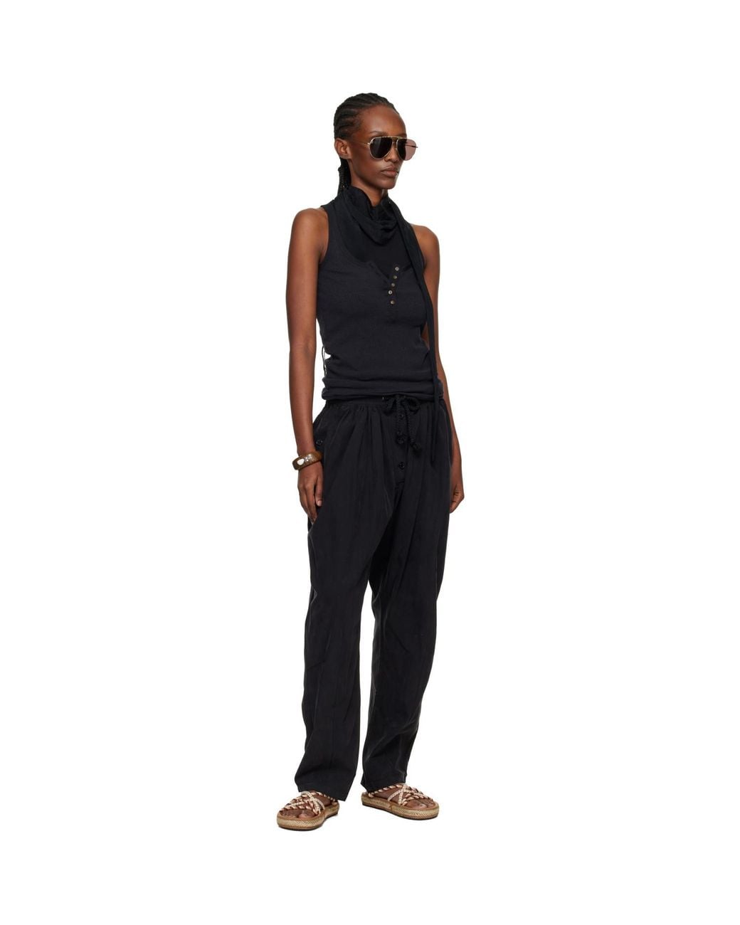 Isabel Marant Black Kitza Sandals