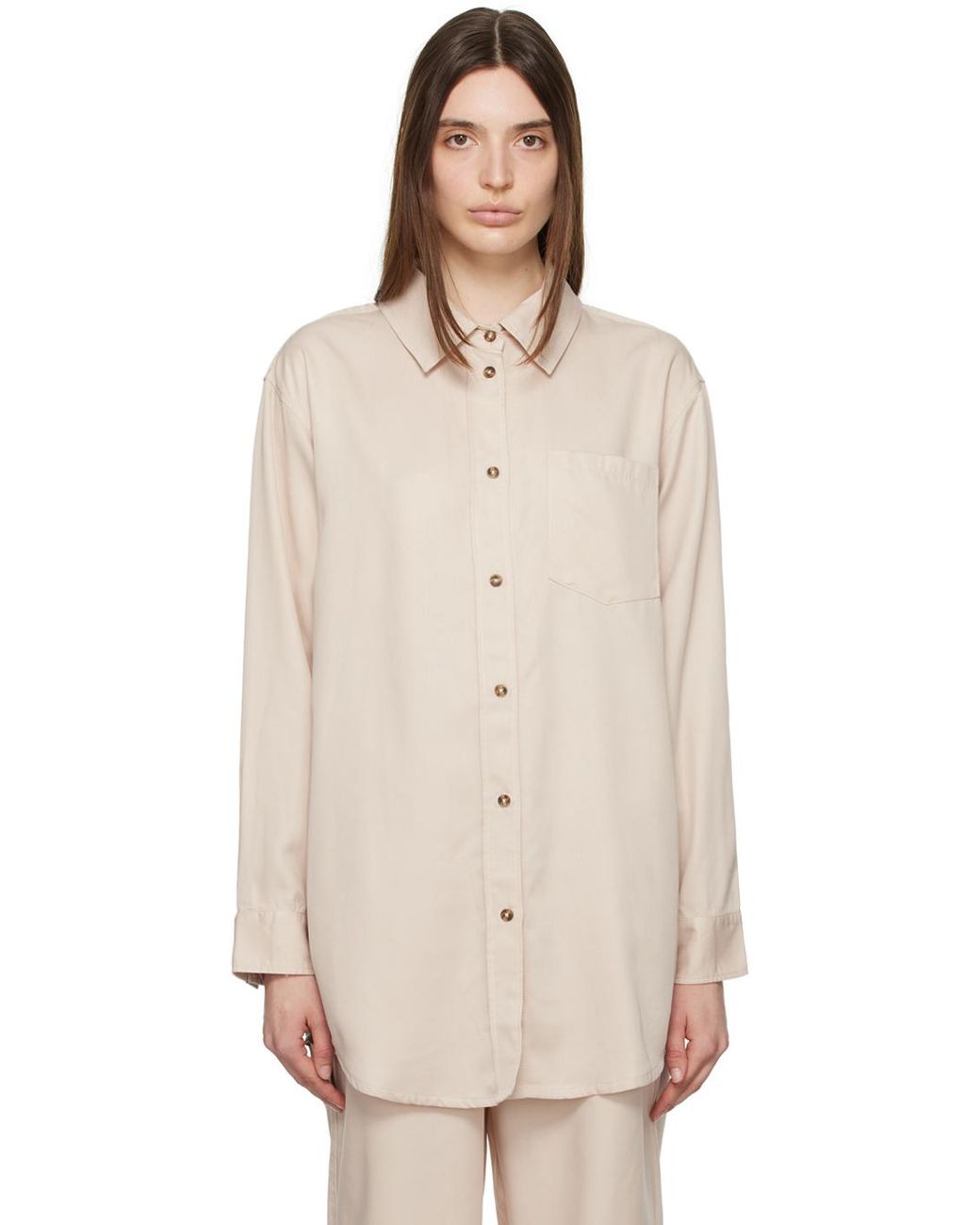 Buxy Fluid Tencel Shirt – La Garçonne