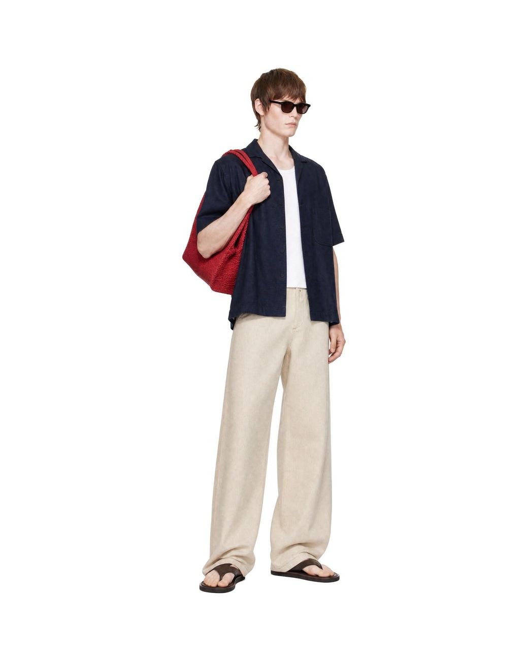 Jacquemus Blue 'La Chemise Pyjama Denim' Shirt for men
