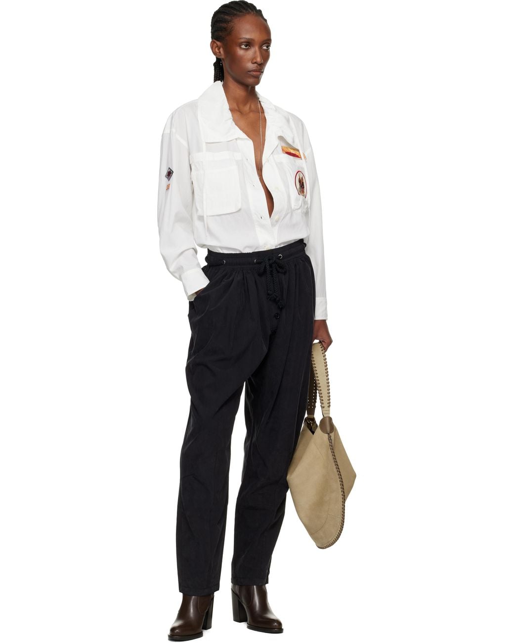 Isabel Marant Black Chely Shirt