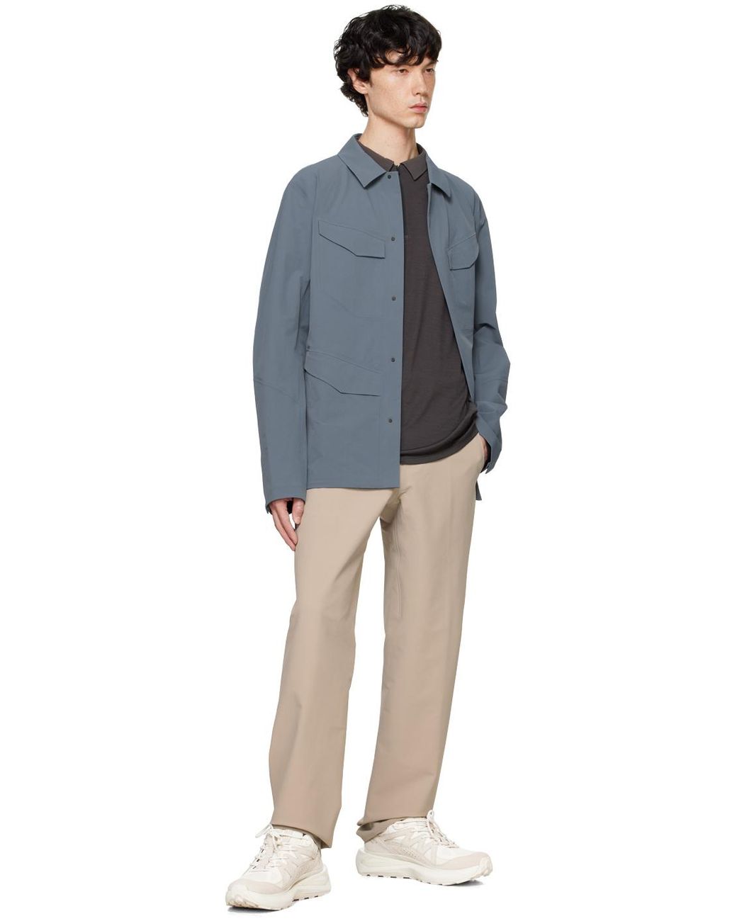 ☆2023aw☆VEILANCE FIELD SOFTSHELLJACKET L Arc_teryx-Veilance-Black-Field