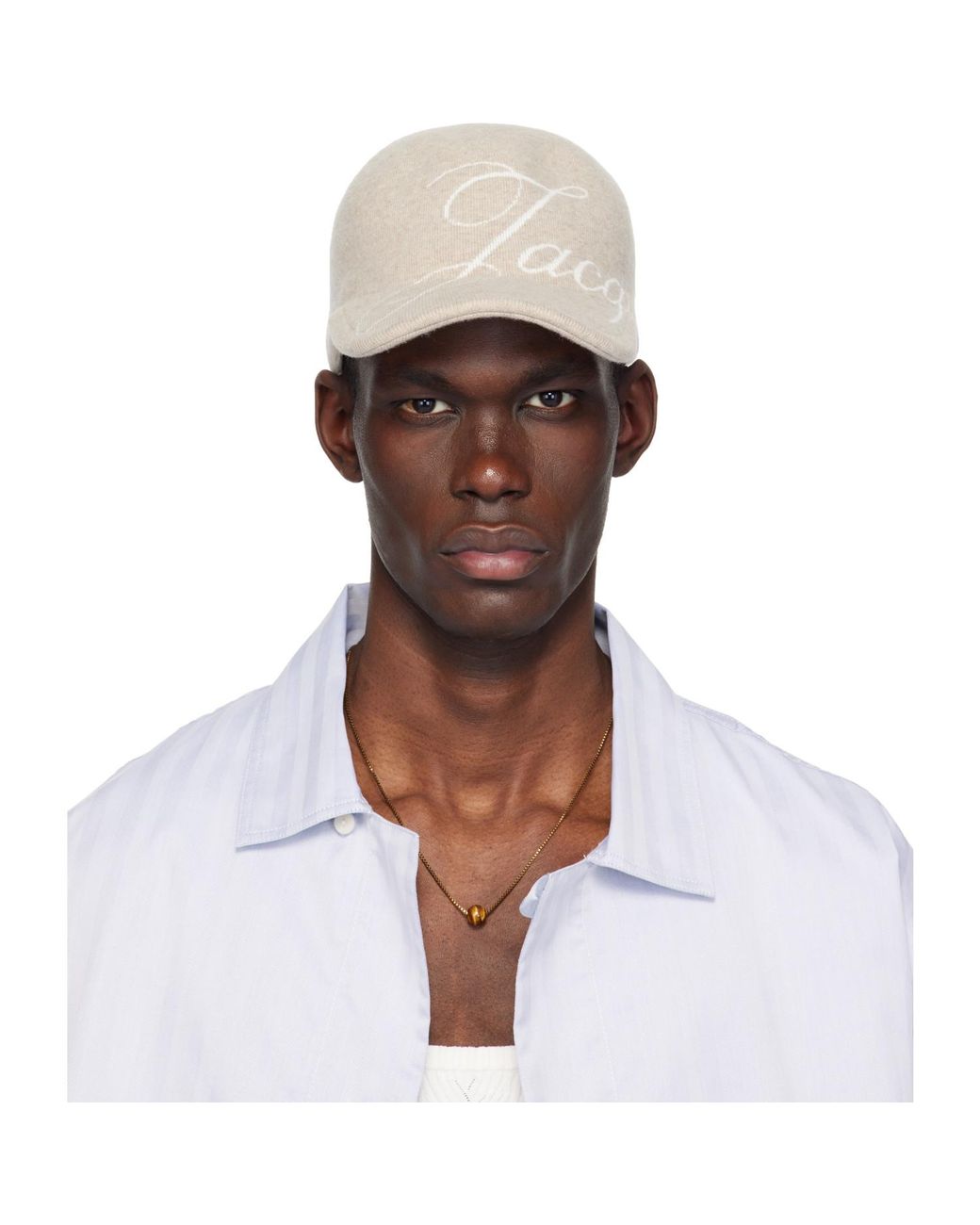 Jacquemus Brown 'The Atelier' Baseball Cap for men