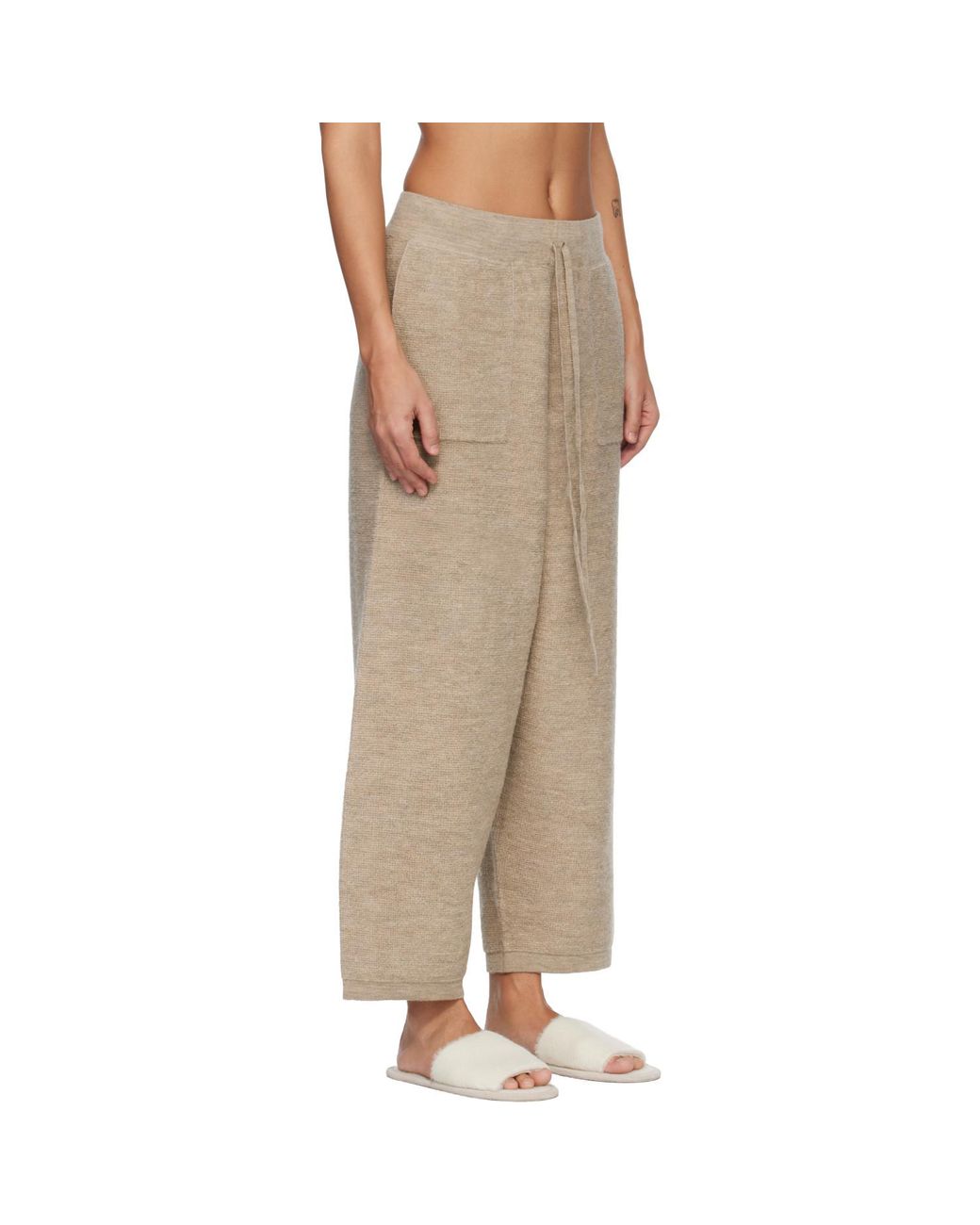 Lauren Manoogian Natural Fine Terry Trousers