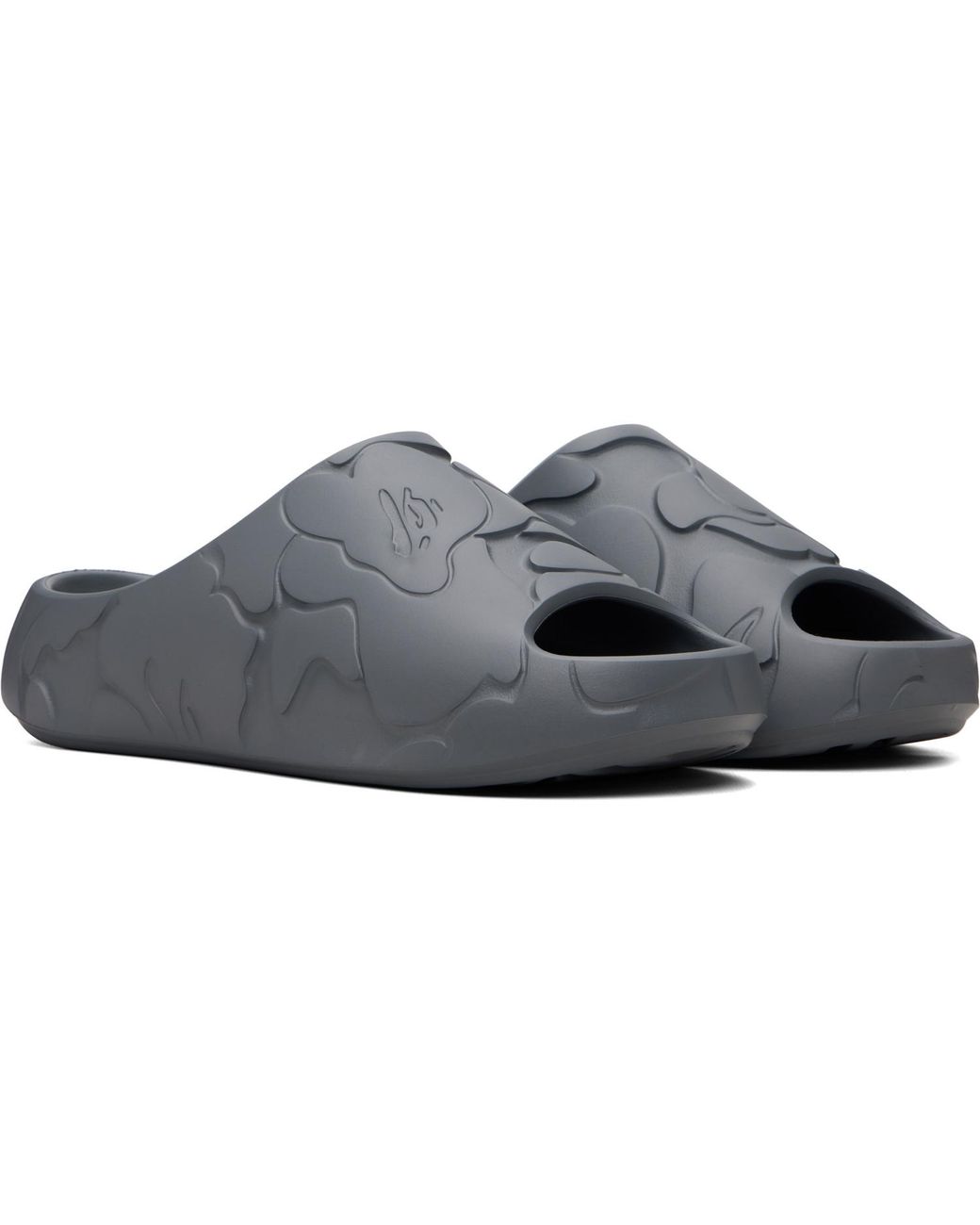 A Bathing Ape Gray #1 Slides for men