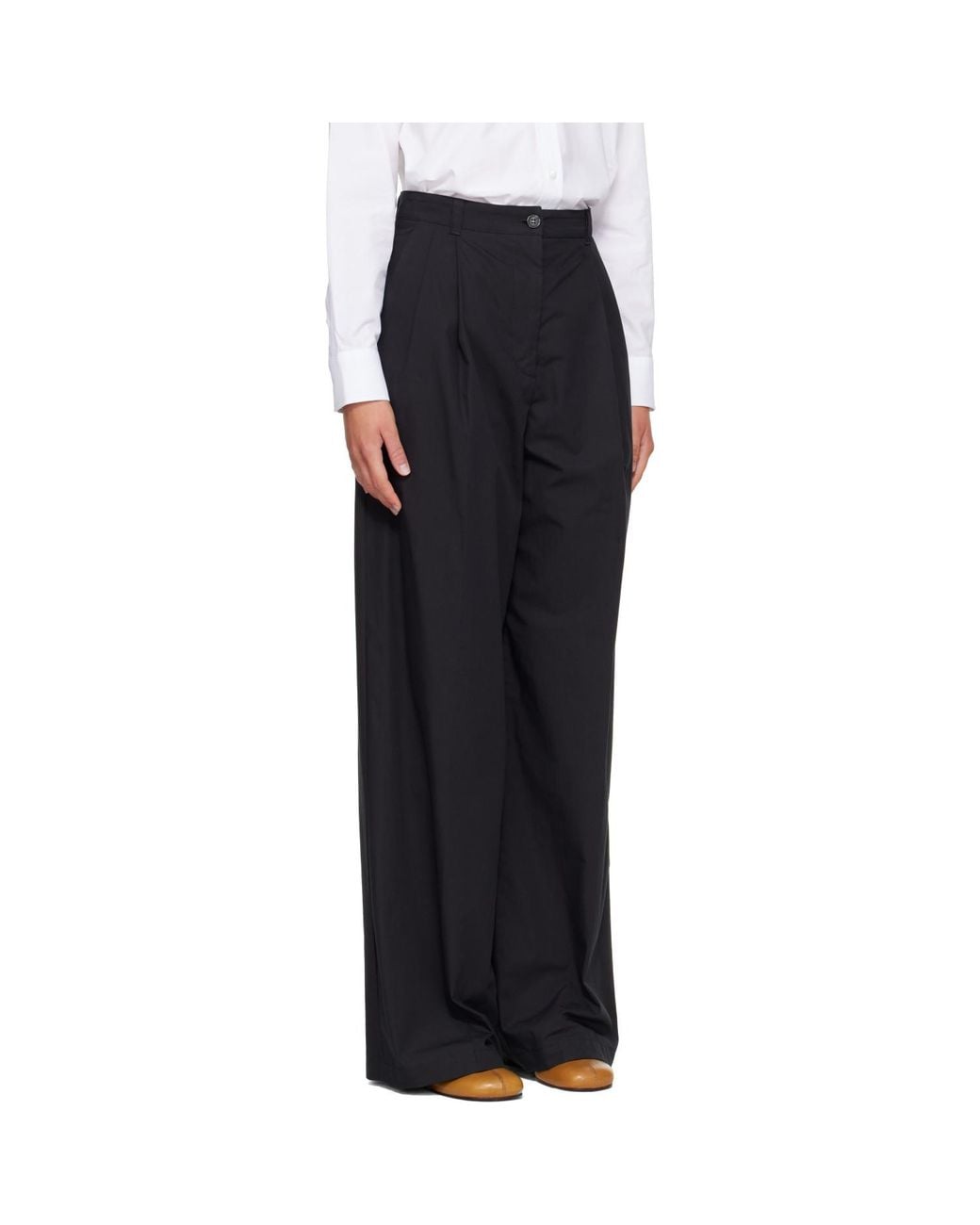A.P.C. Black Ginny Trousers