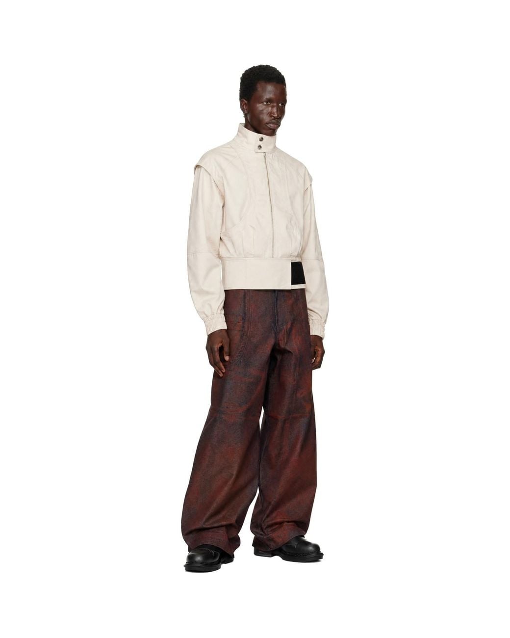 HYACYN Natural Notgnirrah Jacket for men