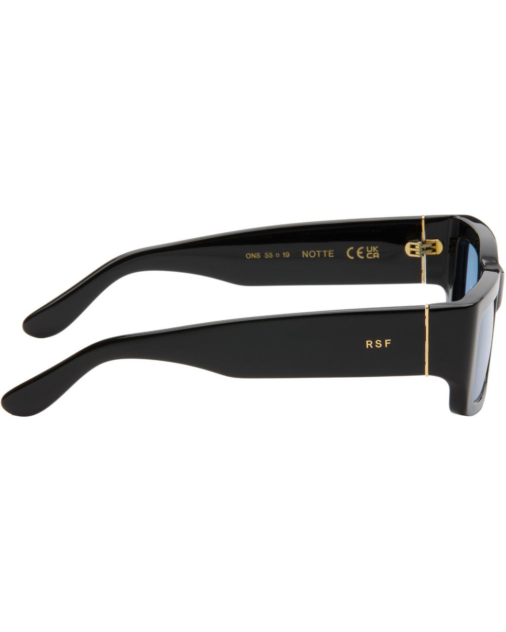 Retrosuperfuture Black Notte Sunglasses for men