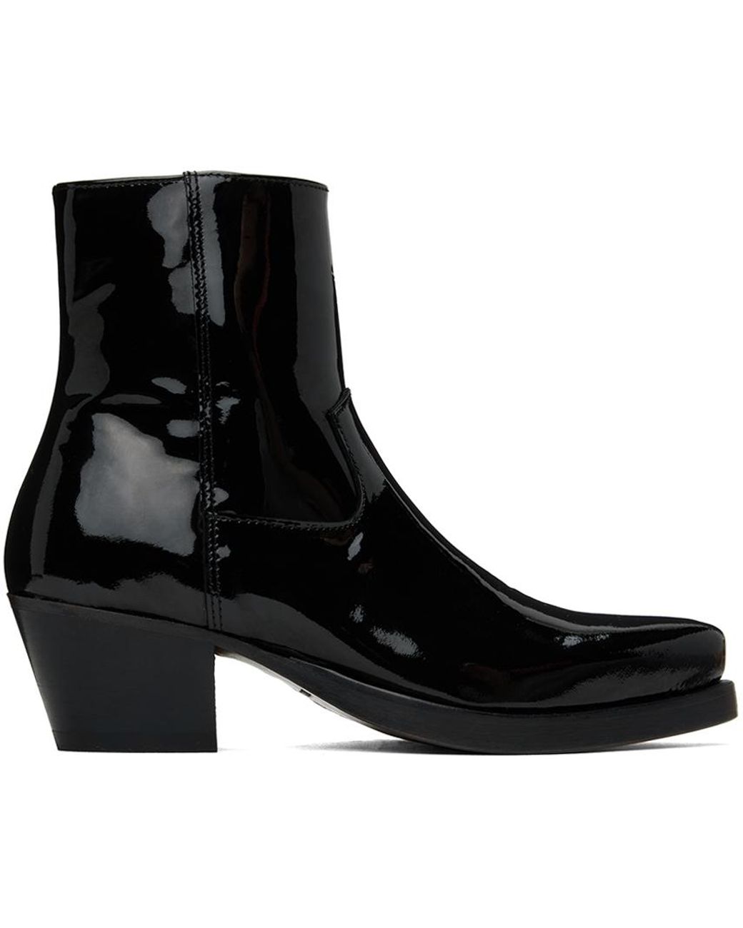 Ernest W. Baker Western Boots in Black | Lyst