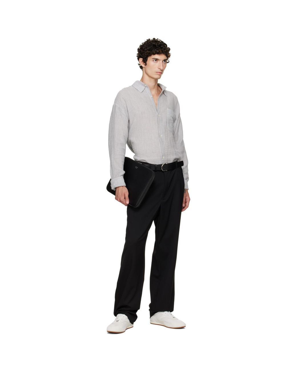 Ferragamo White Sebastien Sneakers for men