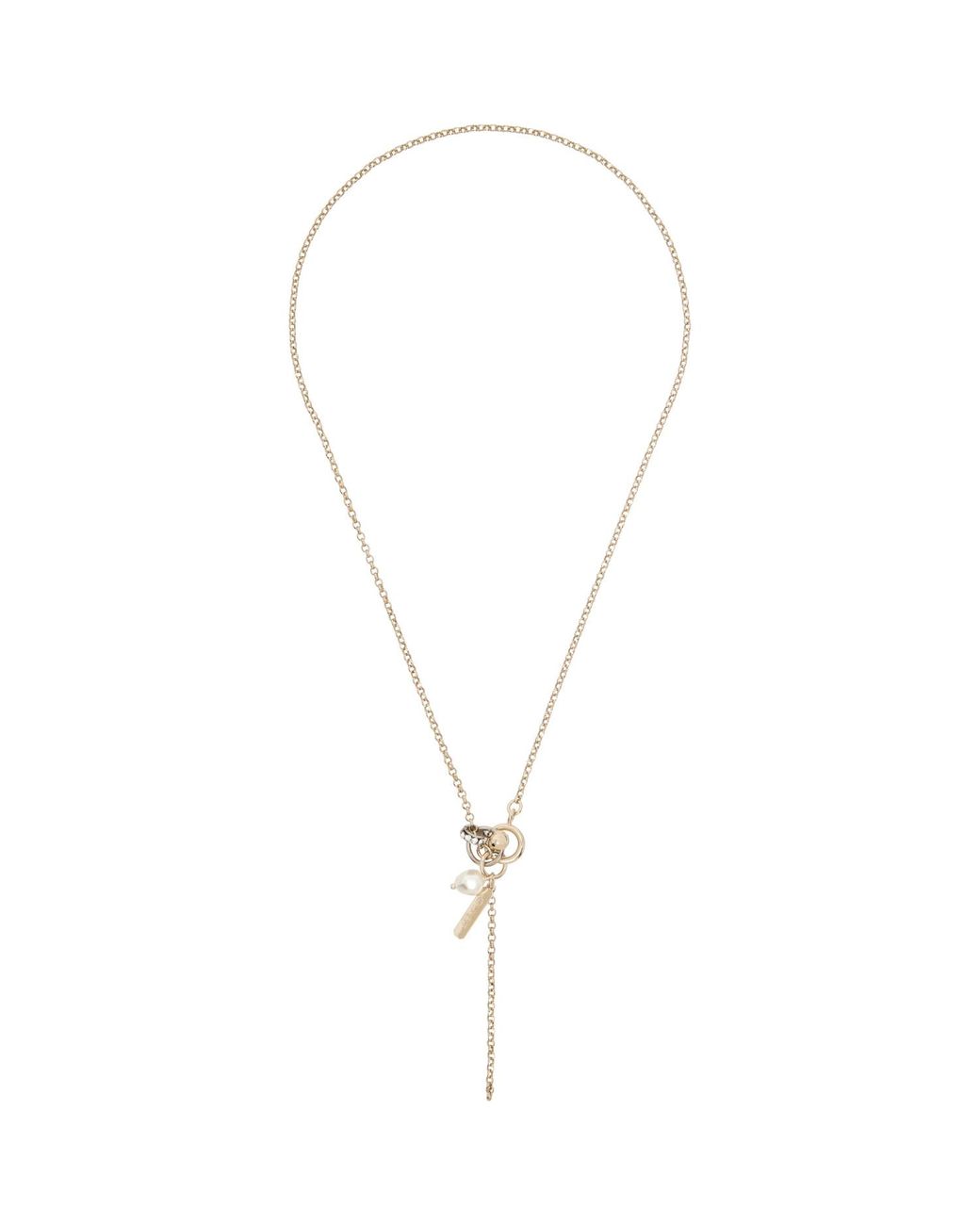 Justine Clenquet Metallic Nathan Necklace for men