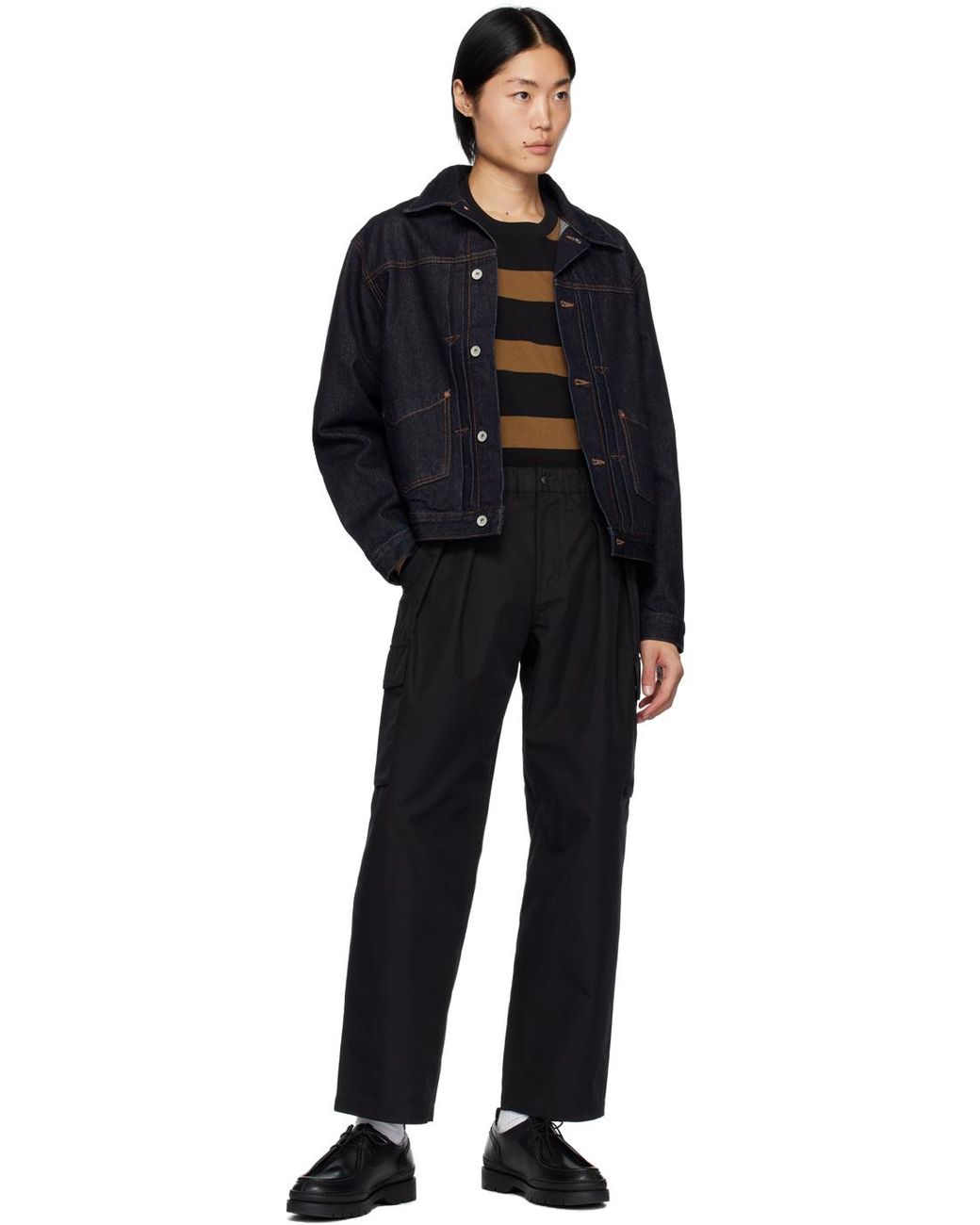 ジャケット・アウター SEUQUEL DENIM JACKET BLACK SQ-21AW-JK-04 SEQUEL DENIM JACKET BLACK SQ-21AW-JK-04