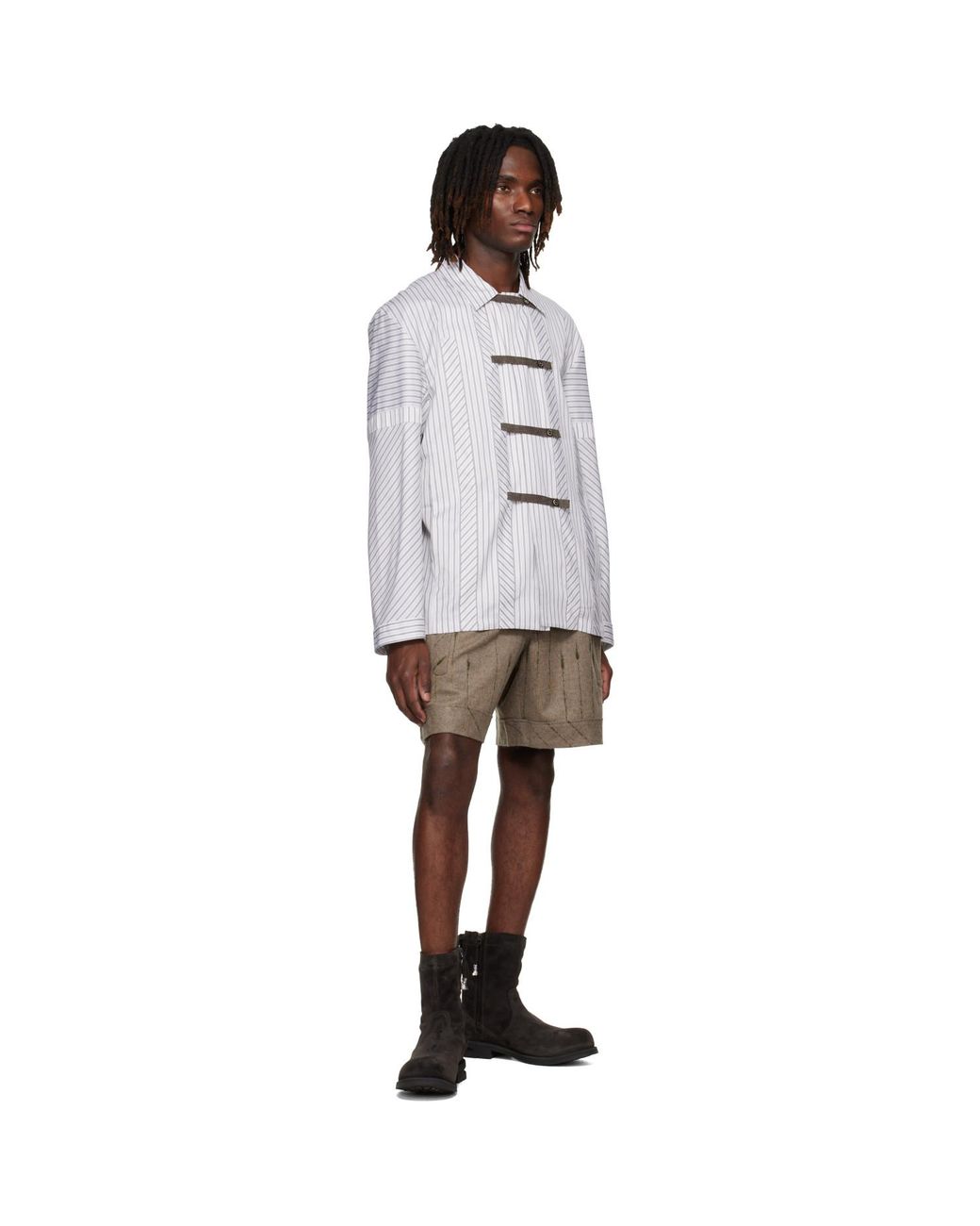 Kiko Kostadinov Black Farkas Boots for men