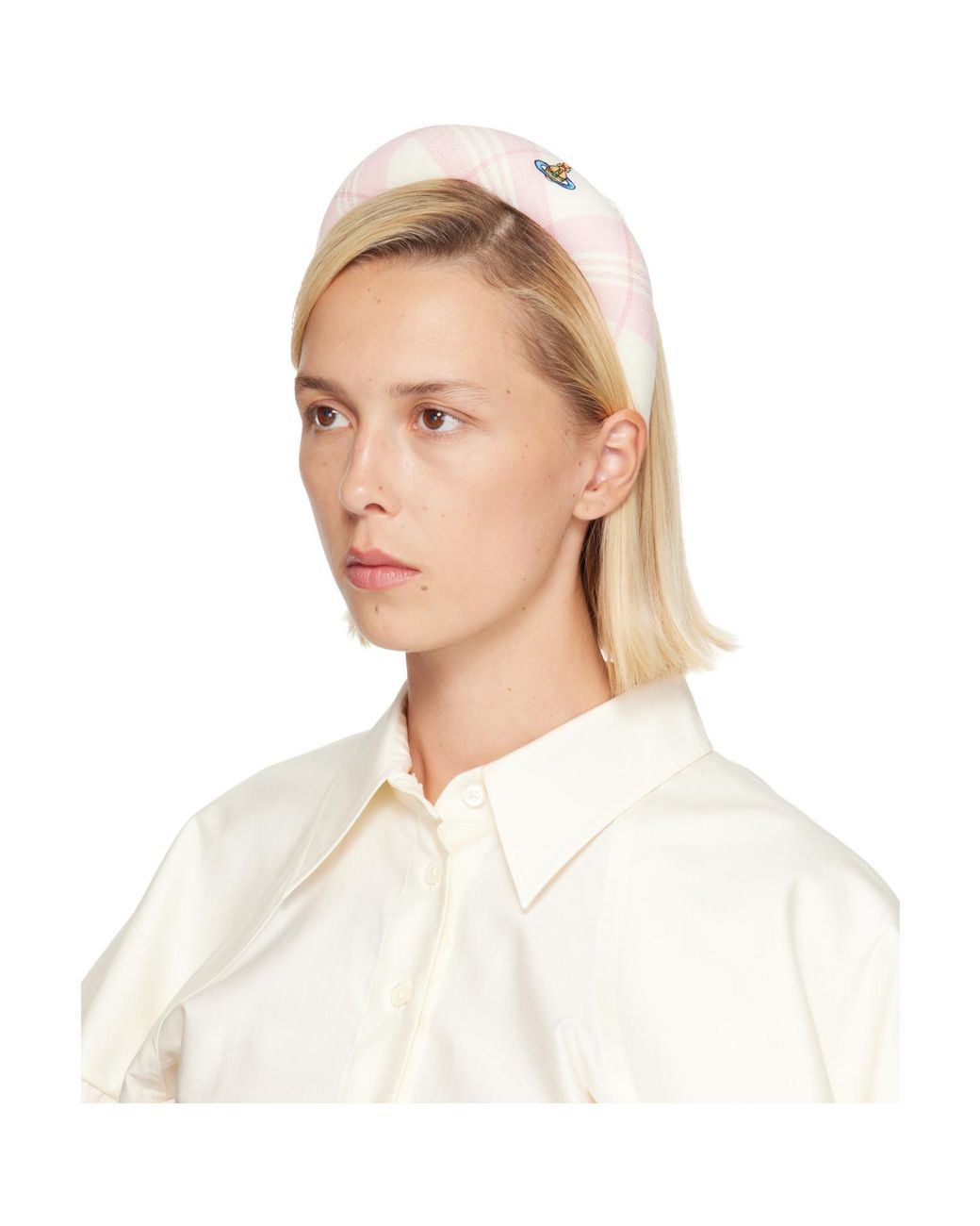Vivienne Westwood Natural Off- & Wide Headband