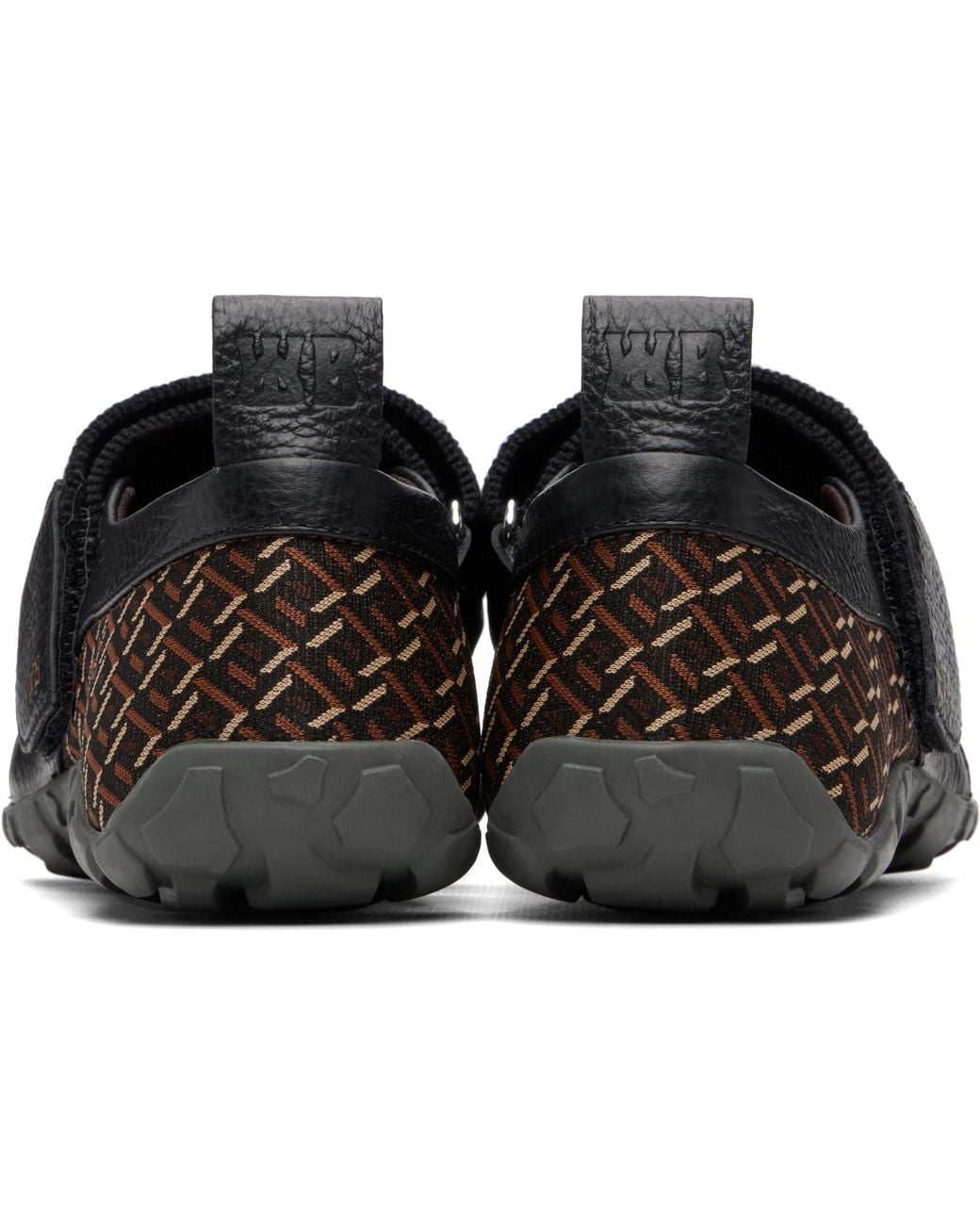 Wales Bonner Black Jewel Mary Jane Sneakers