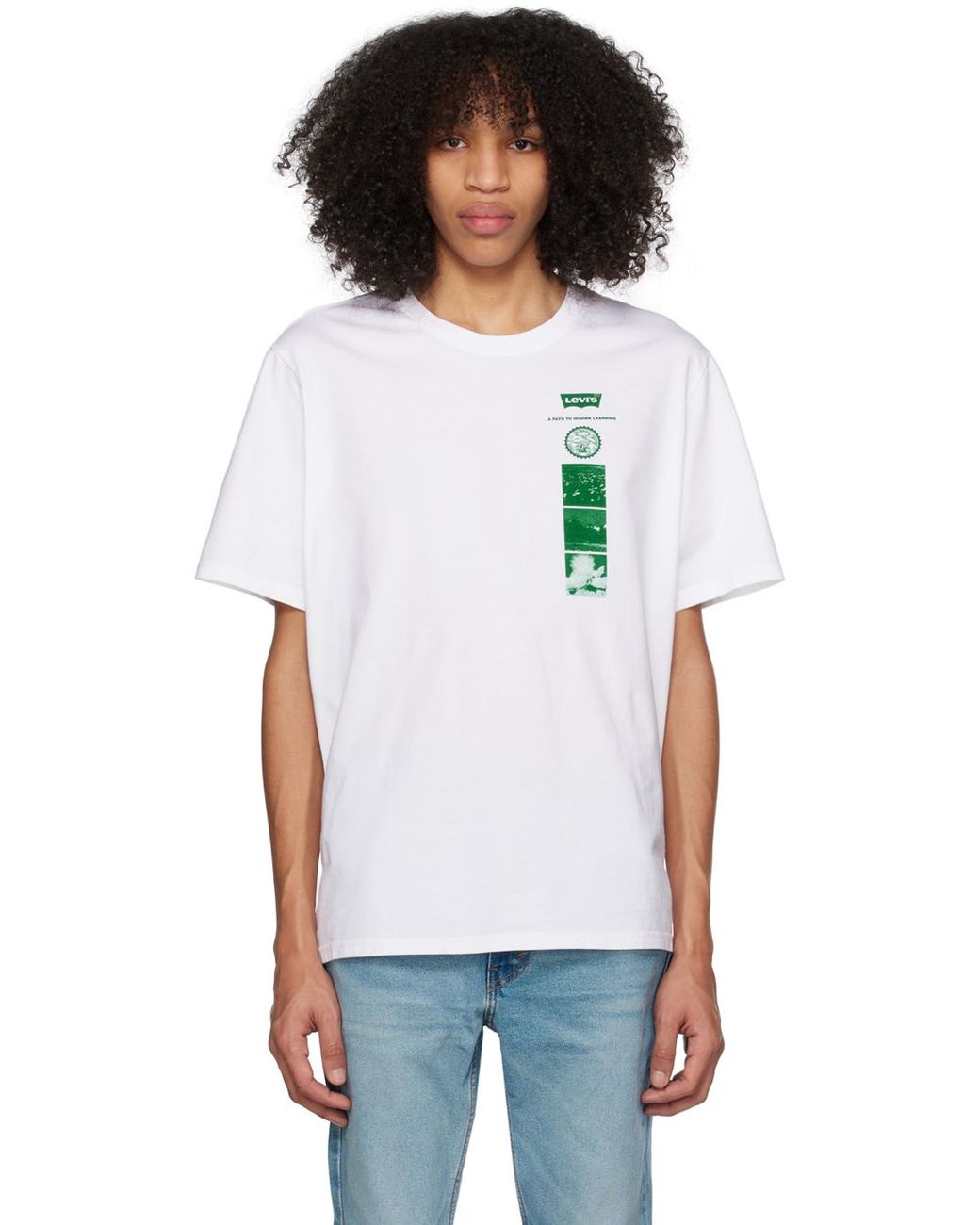 Levi's Printed T-shirt in White for Men | Lyst Canada