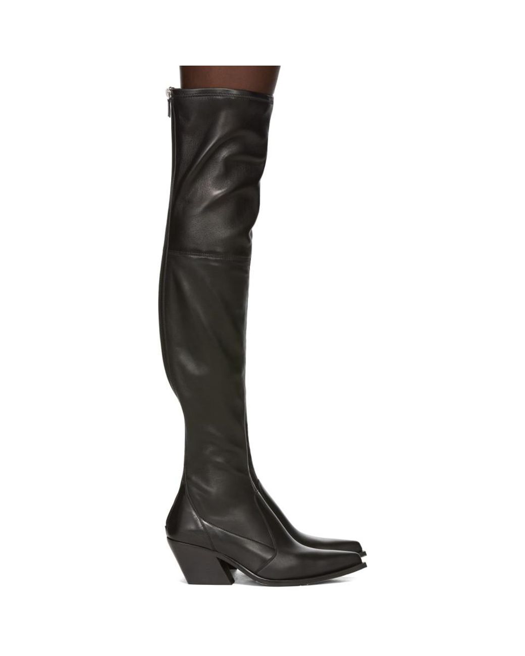 Givenchy Black Over-the-knee Cowboy Boots | Lyst