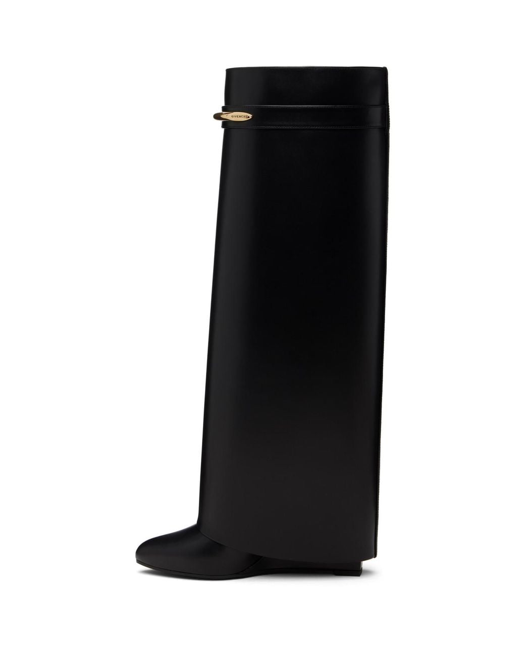 Givenchy Black Shark Pinch Tall Boots