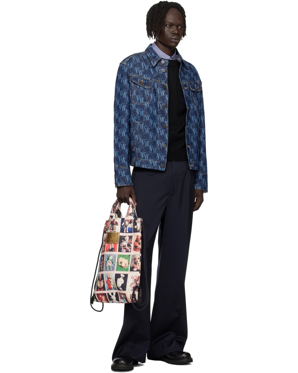 Vivienne Westwood Blue Stormrider Denim Jacket for men