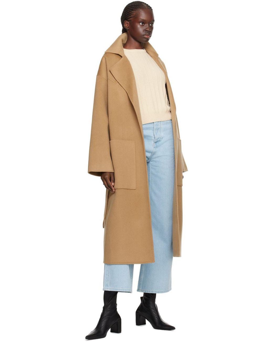 Nanushka alamo best sale camel