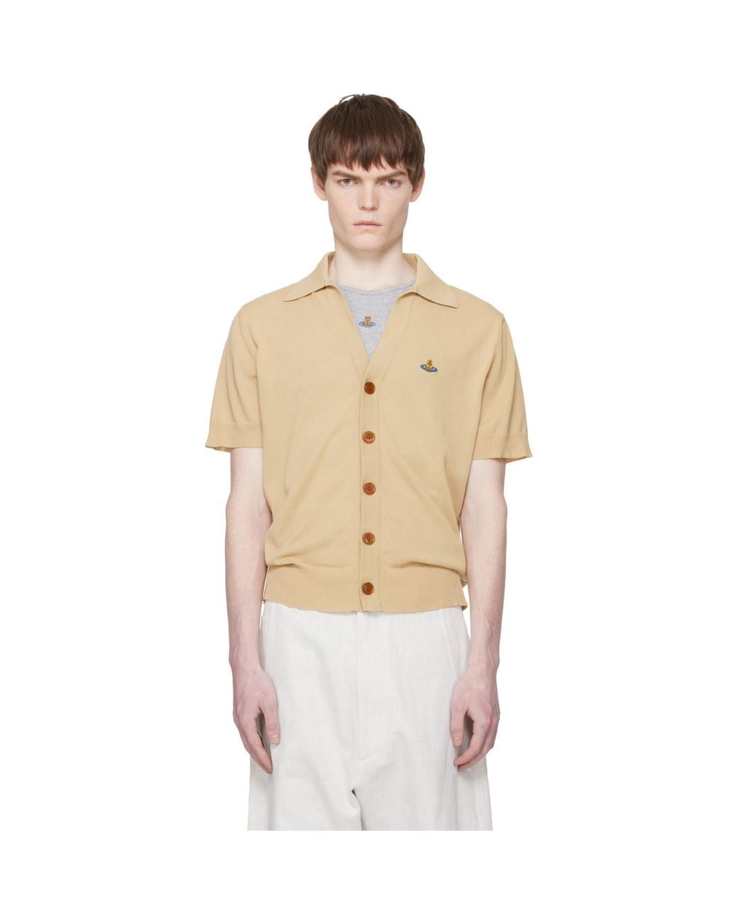Vivienne Westwood Multicolor Polo Cardigan for men