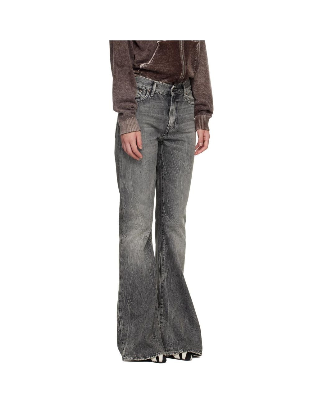 Acne Black 2025F Fitted Jeans