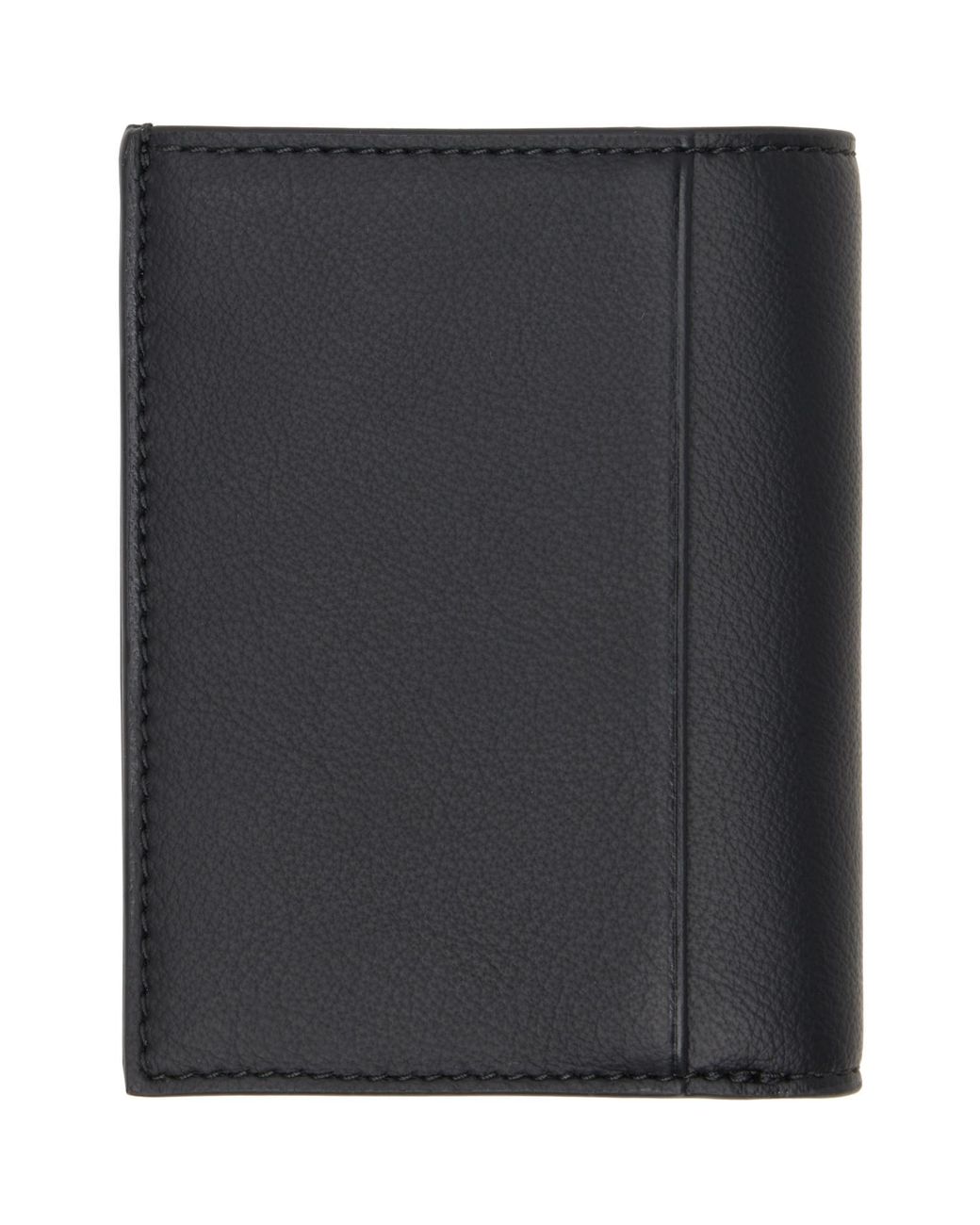 Boss Black Faux-Leather Logo Card Holder for men
