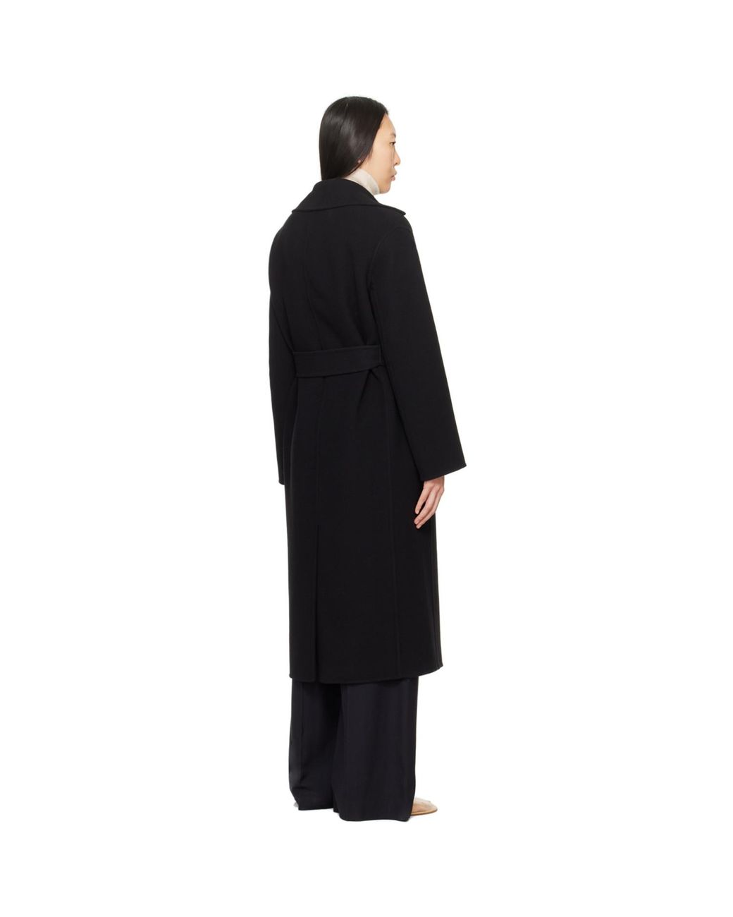 The Row Black Malika Coat