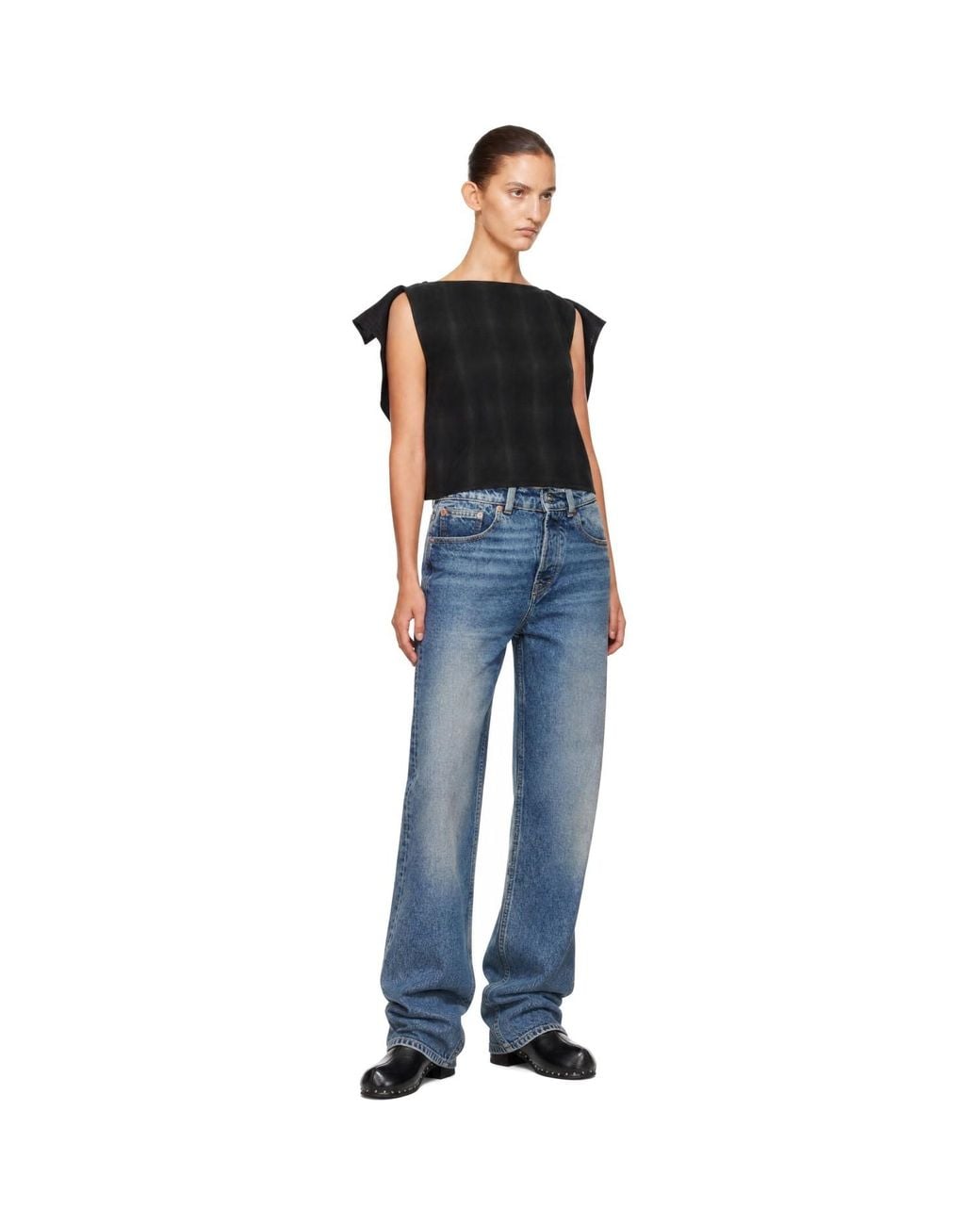 Our Legacy Black Raw Top