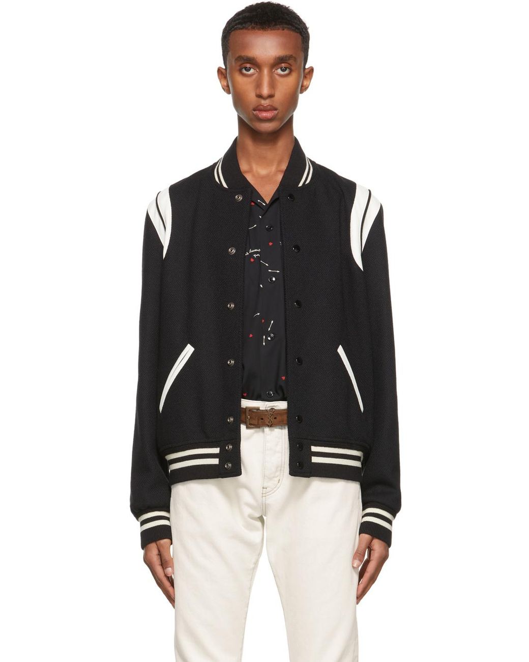 white teddy bomber jacket