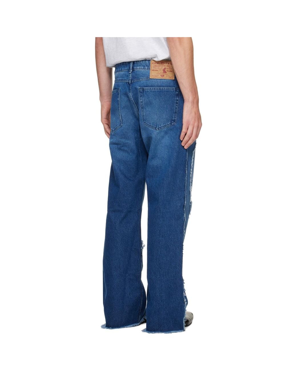 Carne Bollente Blue Love Pants Live On Jeans for men